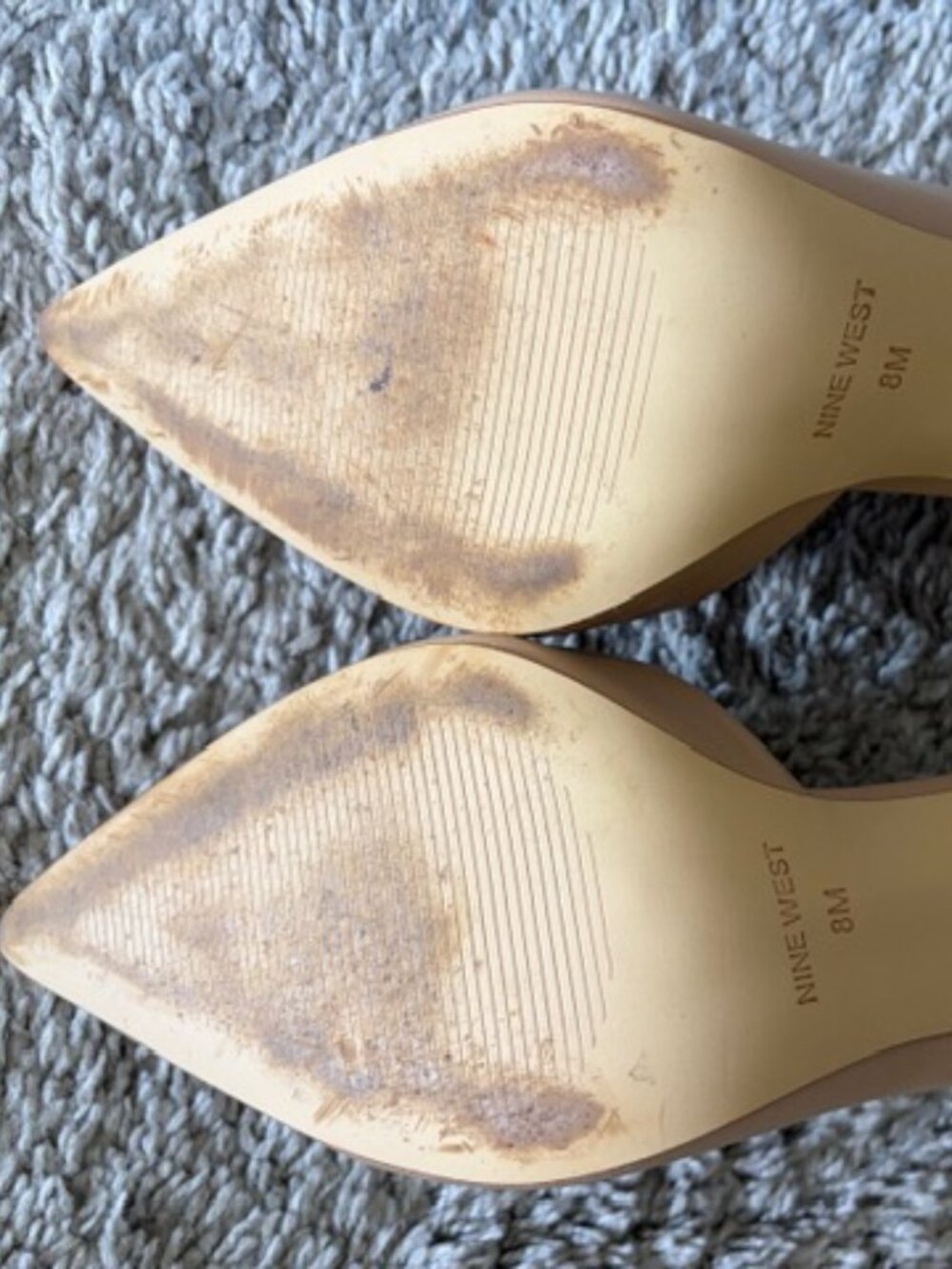 Nine West Folowe Pump Light Pink Size 8M - Picture 4 of 5